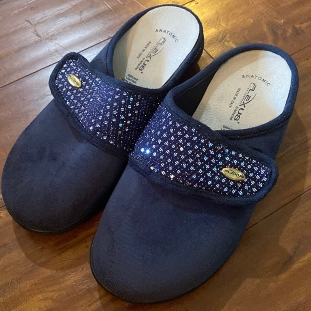 Flexus Anatomic Spring Step Agate Metallic Embell… - image 1